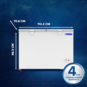 Blue Star HT4-N350, 350 Liter Hard Top Double Door Deep Freezer - Image 3