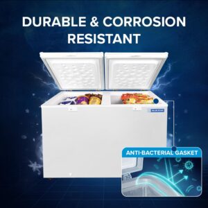 Blue Star HT4-N350, 350 Liter Hard Top Double Door Deep Freezer - Image 4