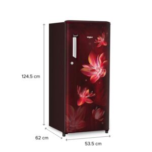 Whirlpool 190 L 3 Star Direct Cool Single Door Refrigerator - Image 3